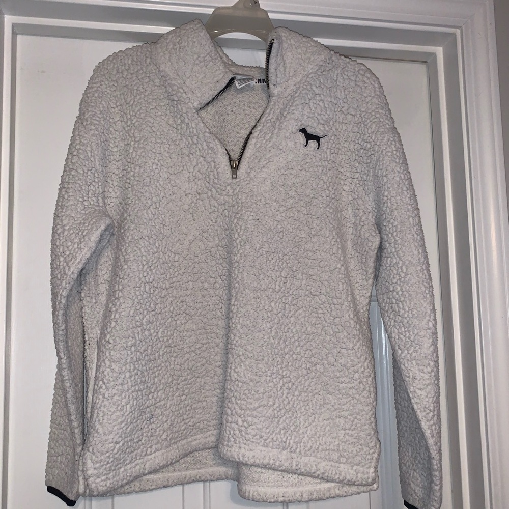 Pink quarter Sherpa